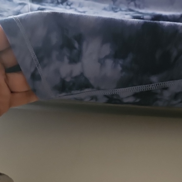 DSG Navy Tie-Dye Leggings With Side pockets - Picture 3 of 3